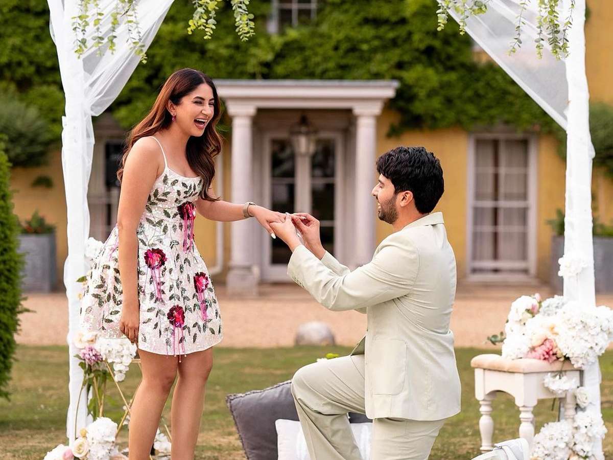Armaan Malik Engagement