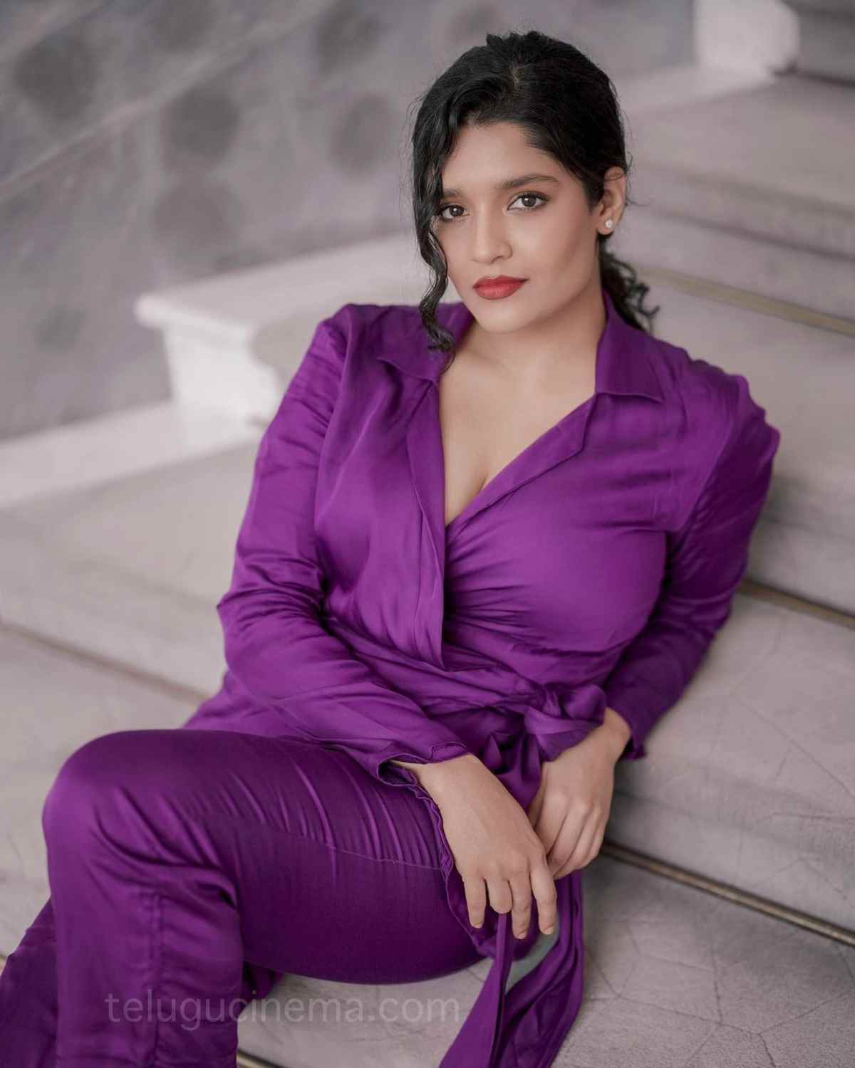 Ritika Singh in a purple outfit | Telugu Cinema