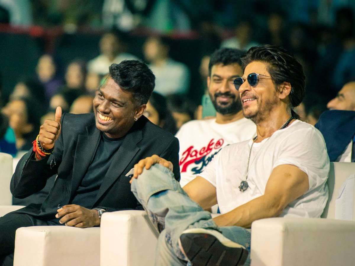 Atlee with SRK