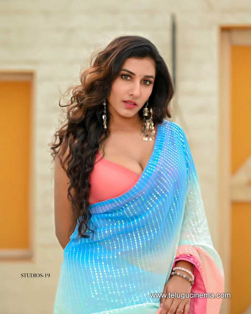 Hot Transparent Saree Look of Priyanka Jawalkar - Photo and Video Inside