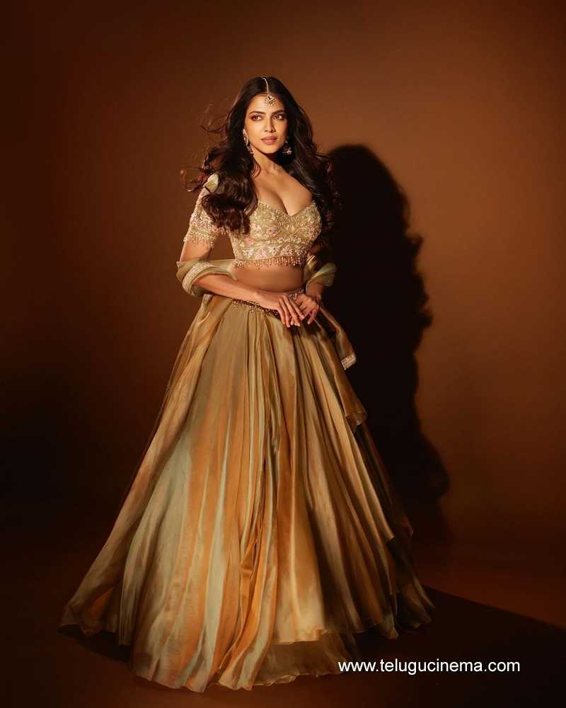 Malavika Mohanan in a Tarun Tahiliani outfit | Telugu Cinema