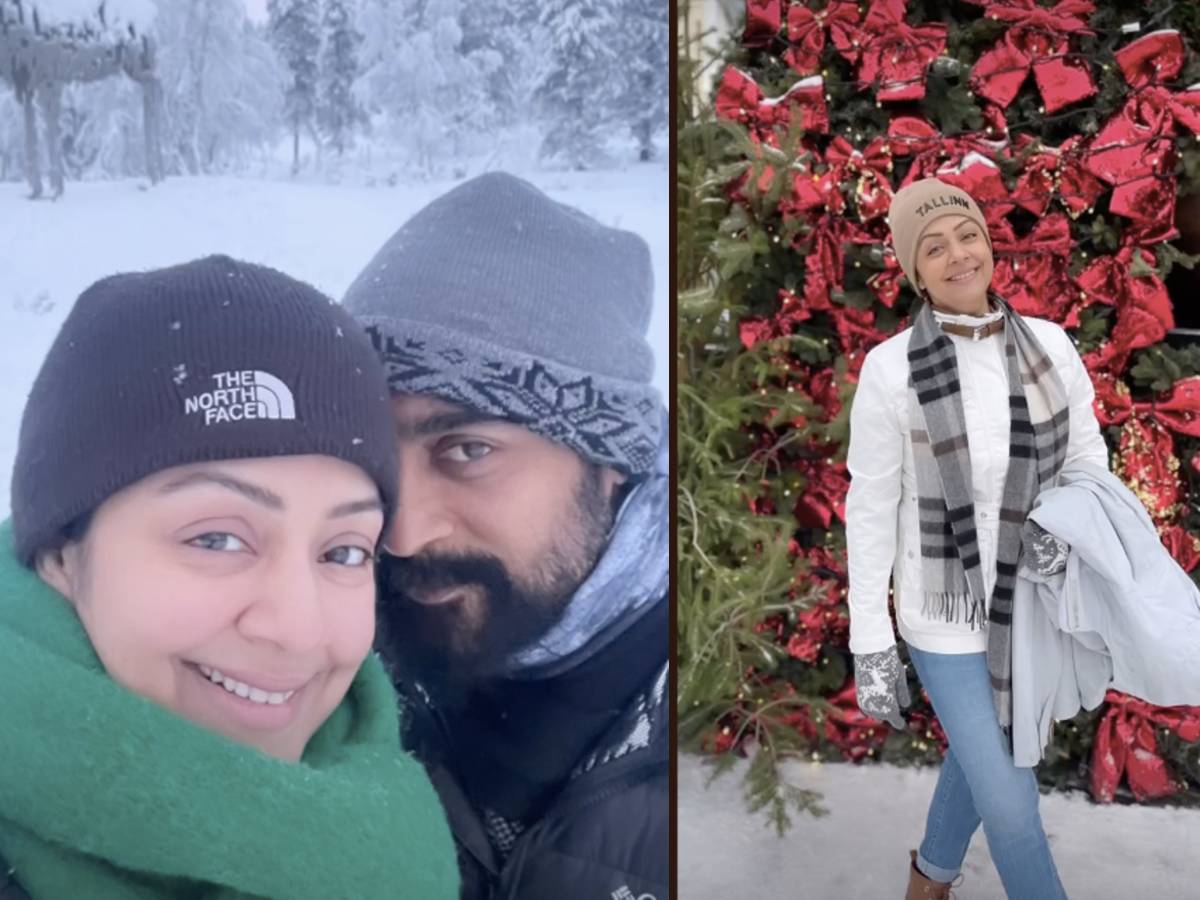 Jyothika and Suriya