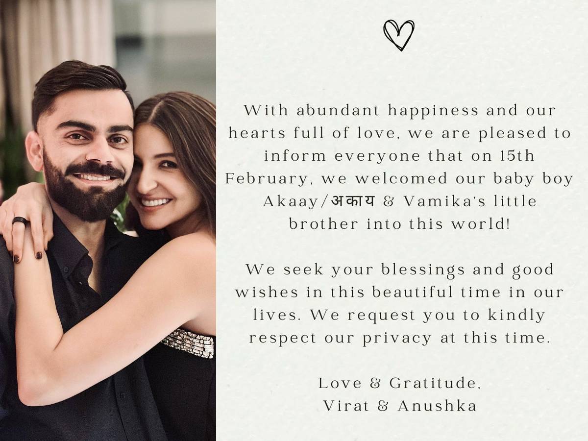 Anushka Sharma and Virat