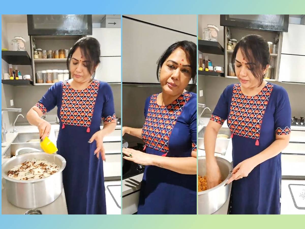 Post-Rave party, Hema shares a Biryani recipe video | Telugu Cinema