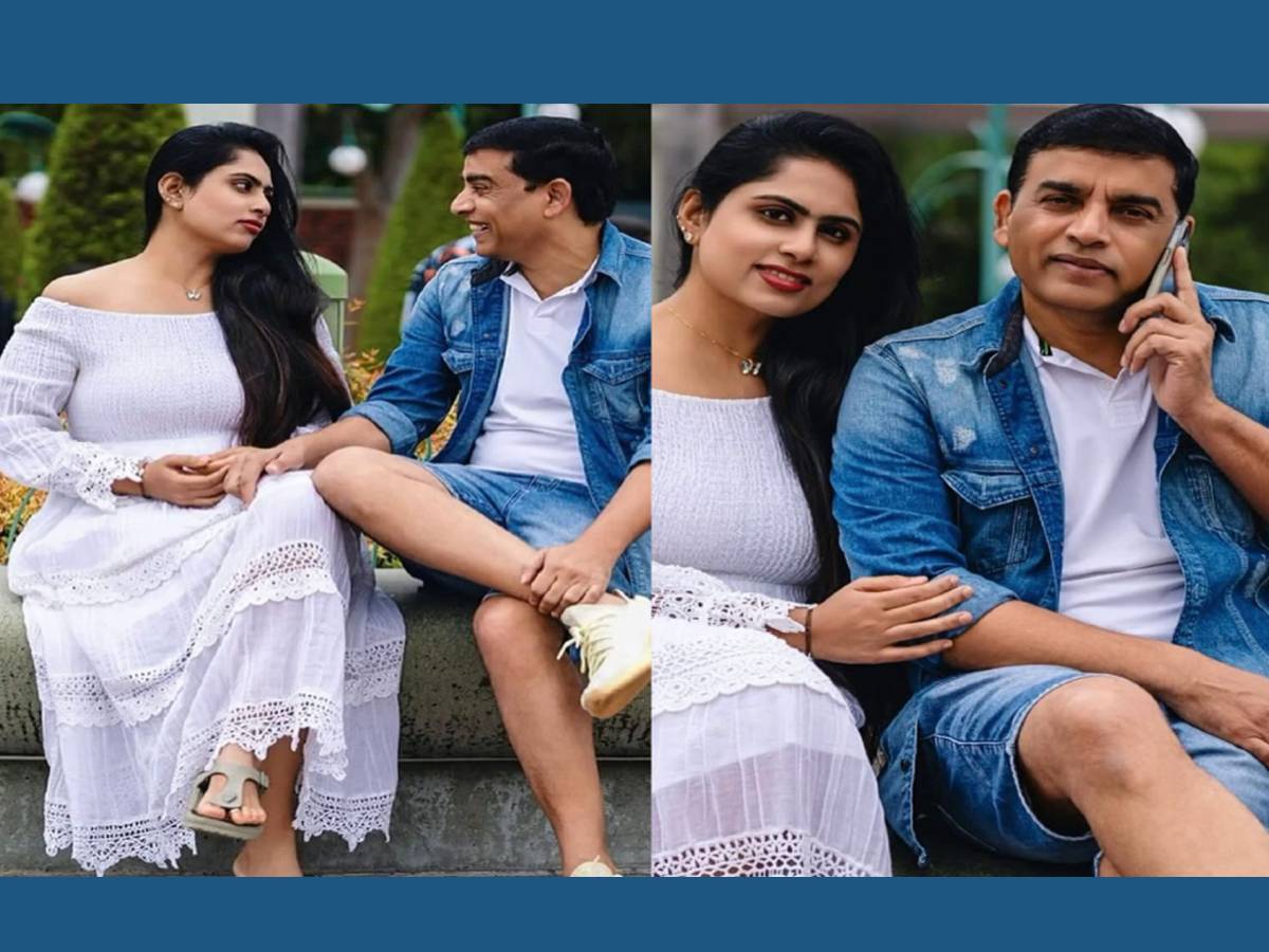 Dil Raju’s stylish photoshoot with his wife go viral | Telugu Cinema