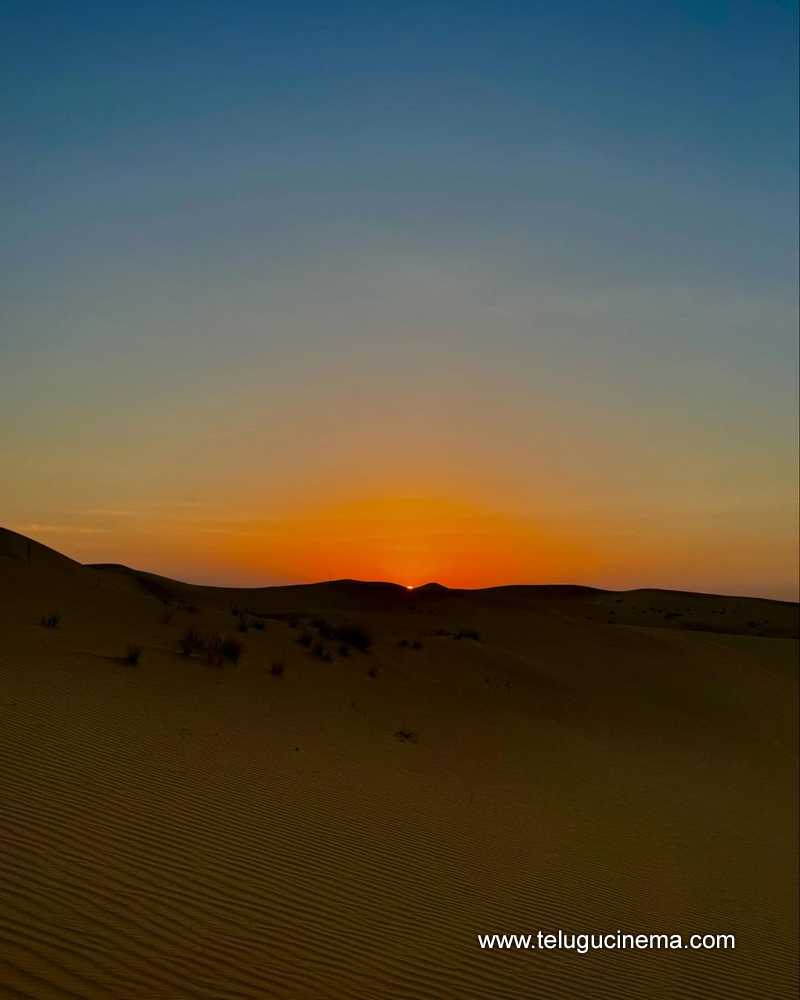 Malavika Mohanan’s Abu Dhabi desert safari | Telugu Cinema