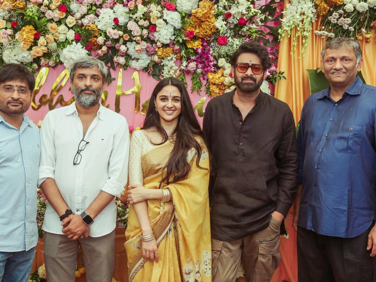 Prabhas - Hanu Raghavapudi film launched