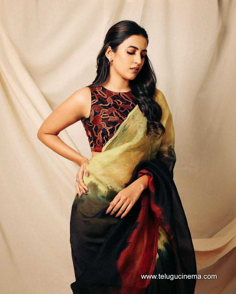 Niharika Flaunts Her Saree Love Telugu Cinema