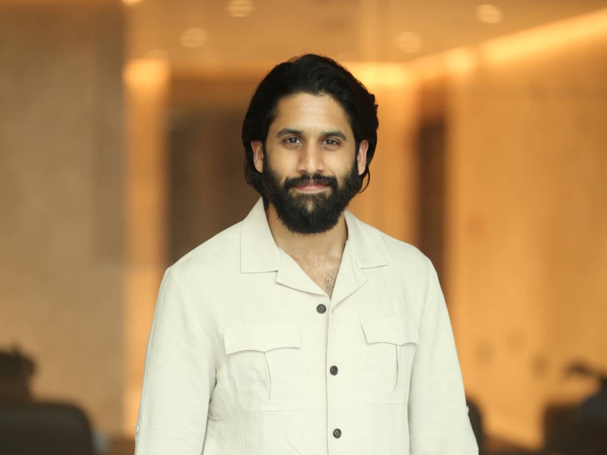 Naga Chaitanya promoting Thandel