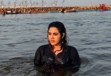 Samyuktha at Maha Kumbh Mela