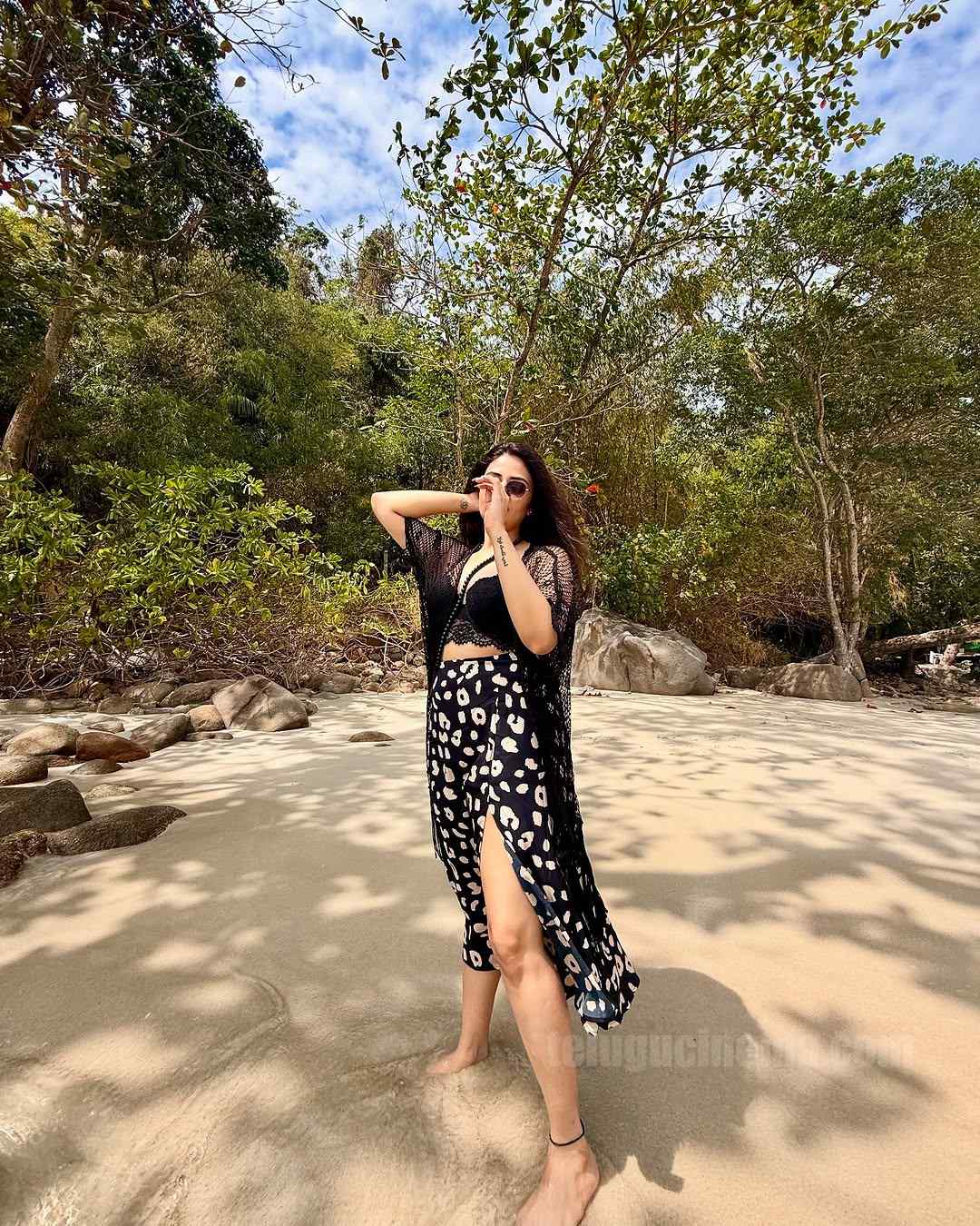Sreemukhi in phuket