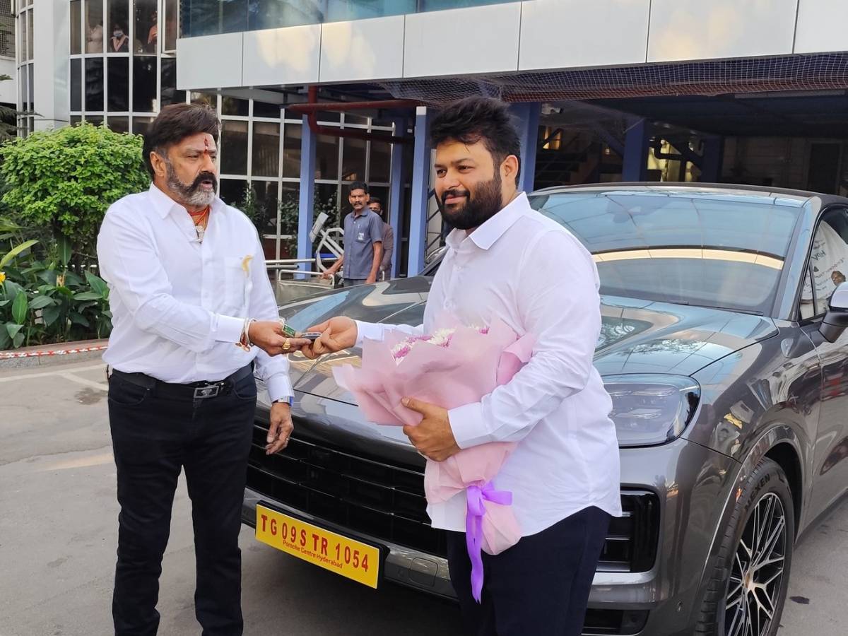 Balakrishna gifts porche