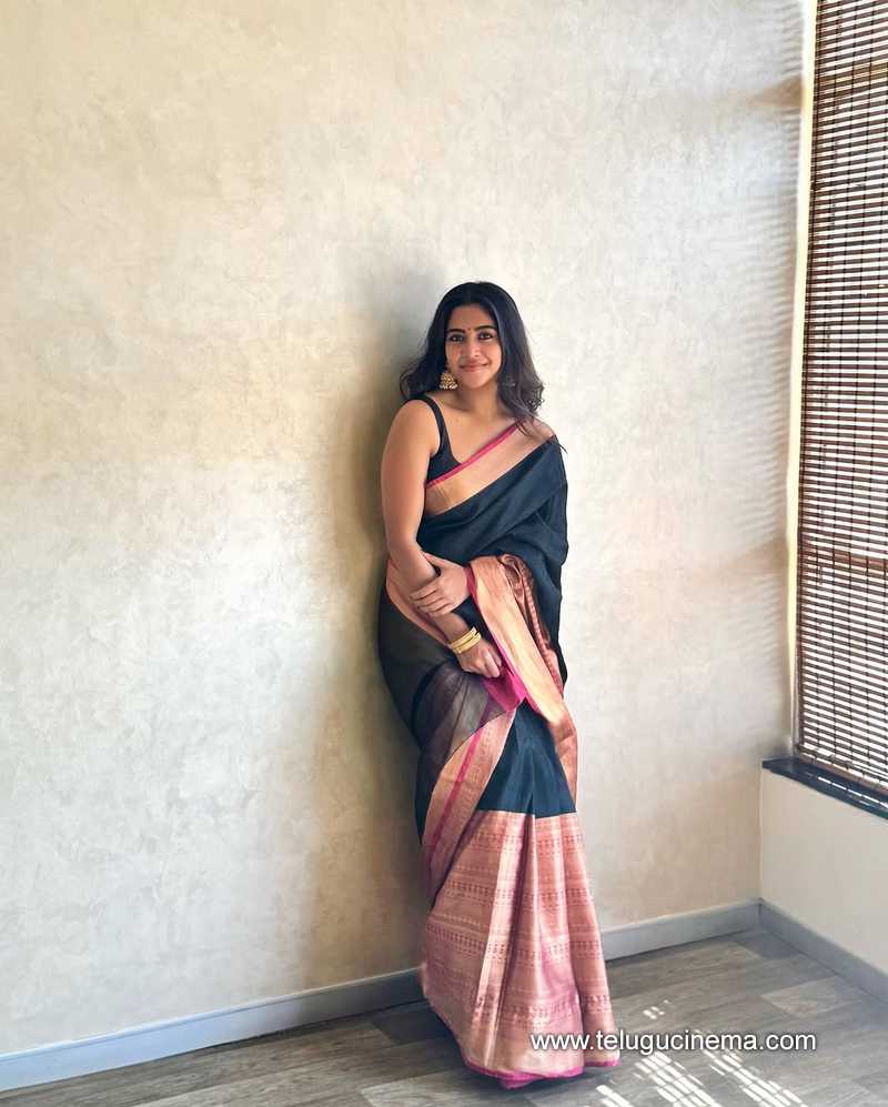 Sampada Gowda in a black Saree | Telugu Cinema