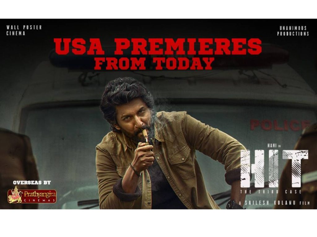 Nani’s ‘HIT 3’ USA premieres today Nani’s ‘HIT 3’ USA premieres today