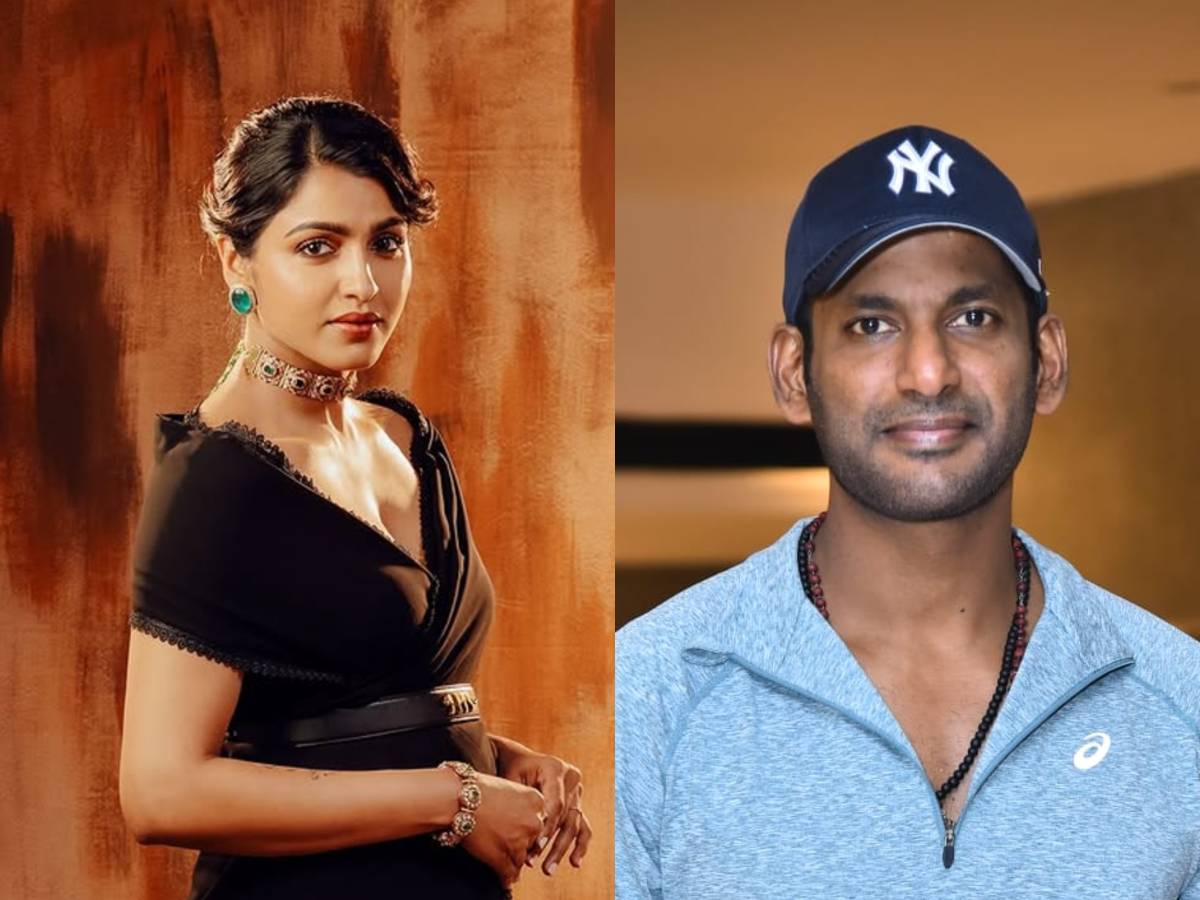 Vishal and Sai Dhansika