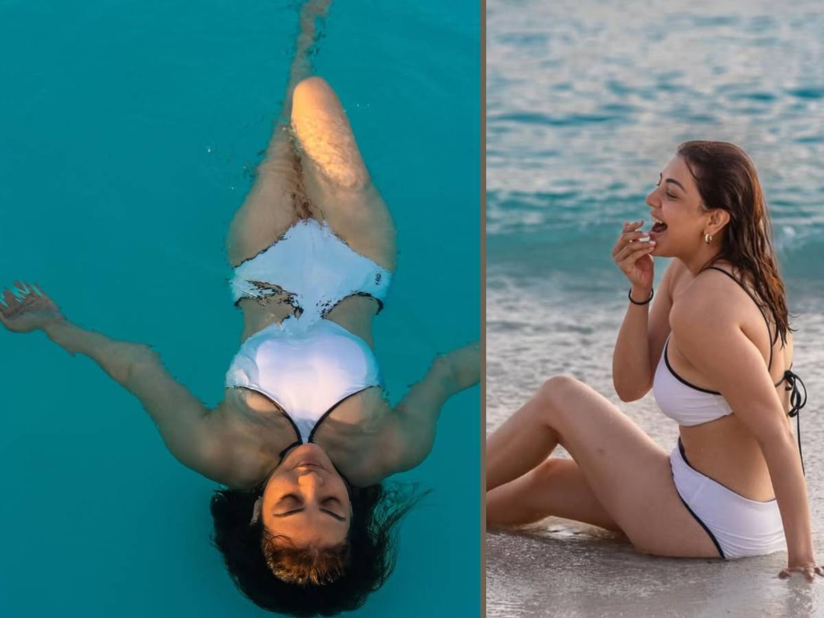 Kajal Aggarwal turns up the heat with birthday bikini look 1 Kajal