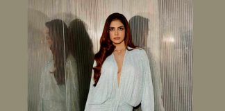 Malavika Mohanan in a long gown at GQ event