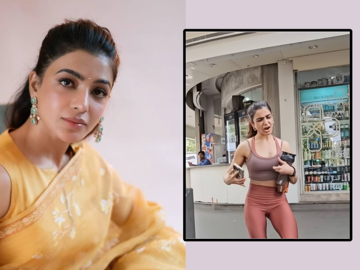 Samantha is furious at paparazzi in Mumbai 1 Samantha