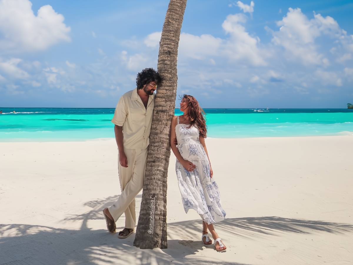 Lavanya Tripathi posts babymoon photos from Maldives 1 Varun Tej and Lavanya