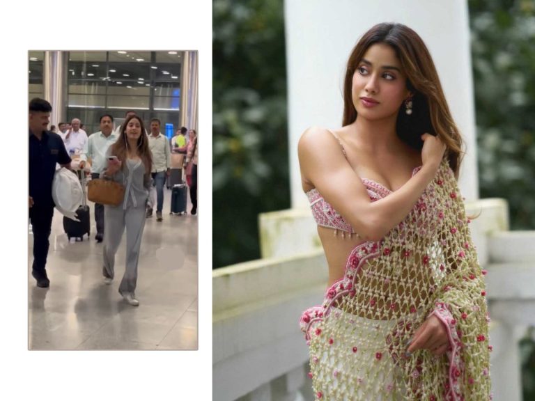 Janhvi Kapoor never travels without her pillow