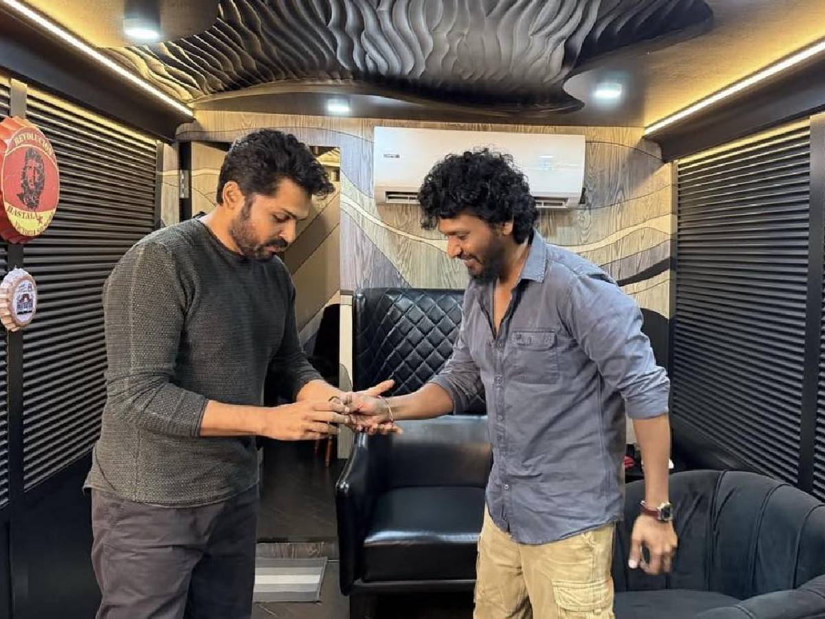 Lokesh Kanagaraj and Karthi