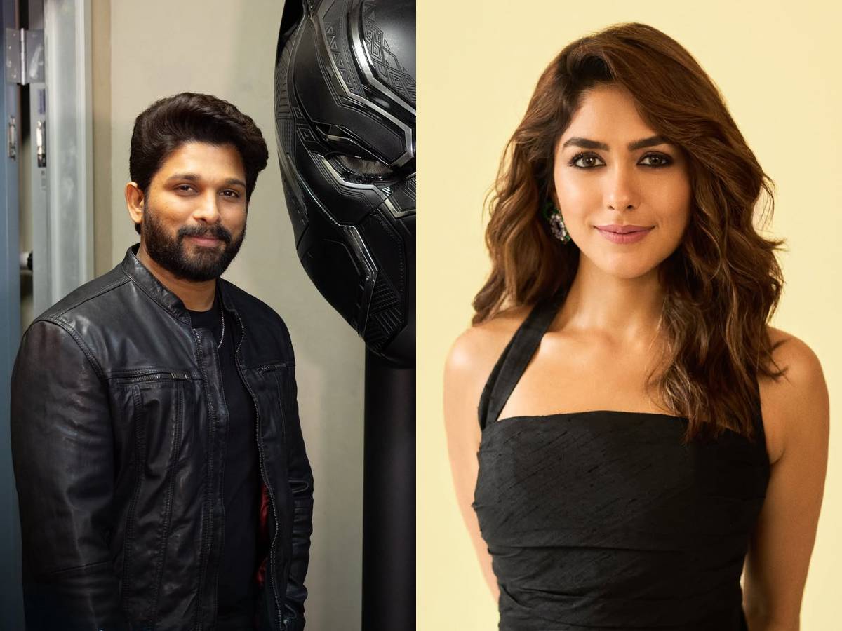 Mrunal Thakur joins the shooting of AA22xA6 Mrunal Thakur joins the shooting of AA22xA6