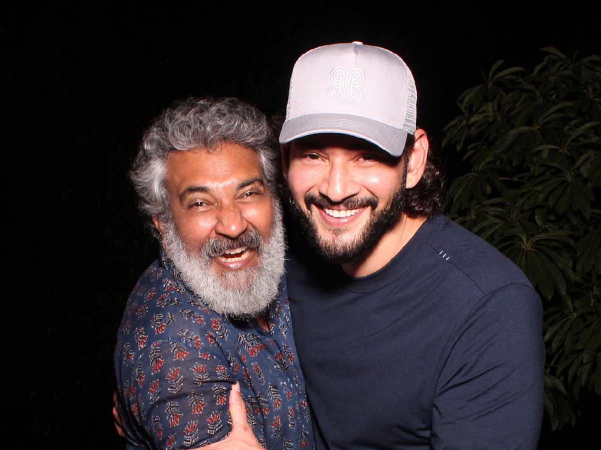Rajamouli and Mahesh Babu