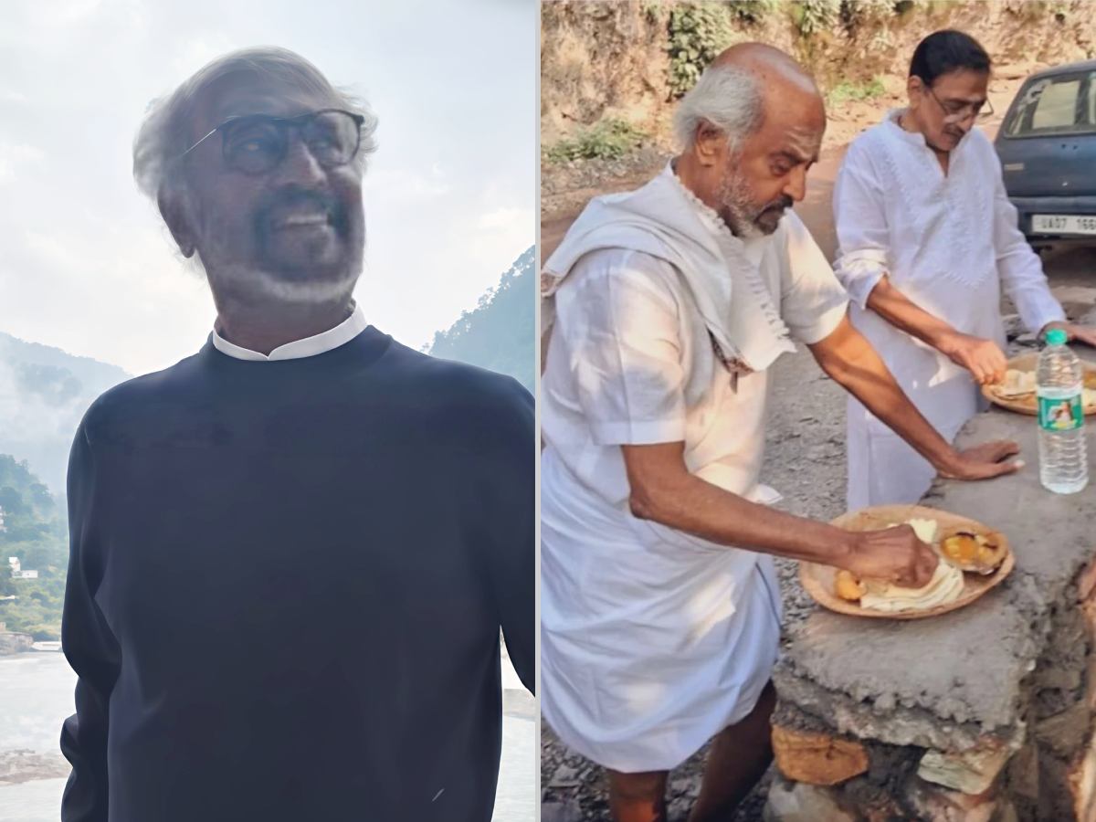 Rajinikanth's Rishikesh trip photos go viral 1 Rajinikanth