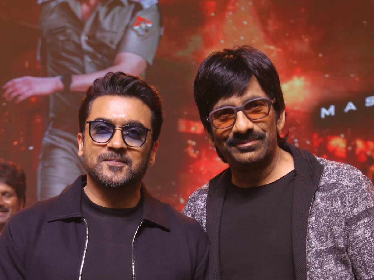 Ravi Teja with Suriya