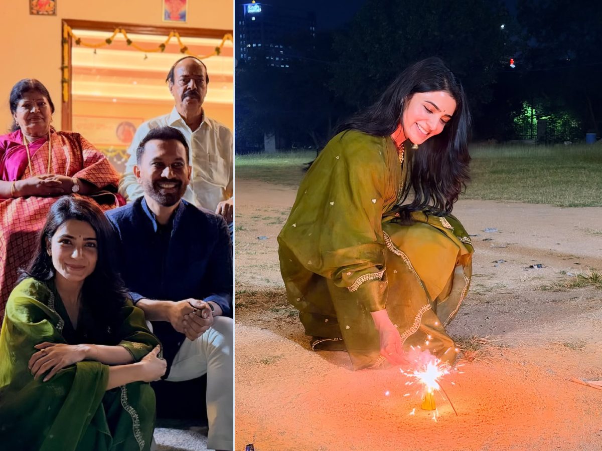 Samantha Deepavali celebrations