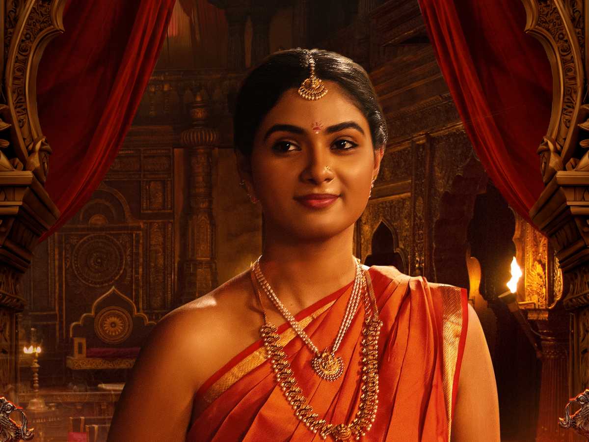 Draupathi 2: Rakshana Induchoodan's first look unveiled 1 Rakshana Induchoodan in Draupathi 2