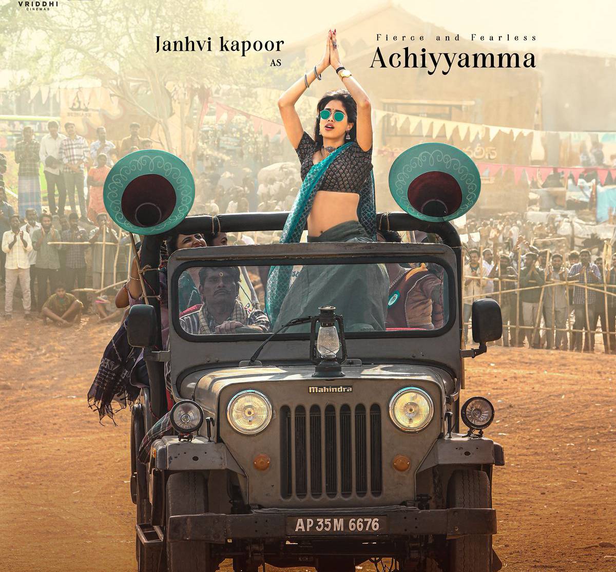 Janhvi Kapoor is Achiyyamma in Ram Charan’s ‘Peddi’