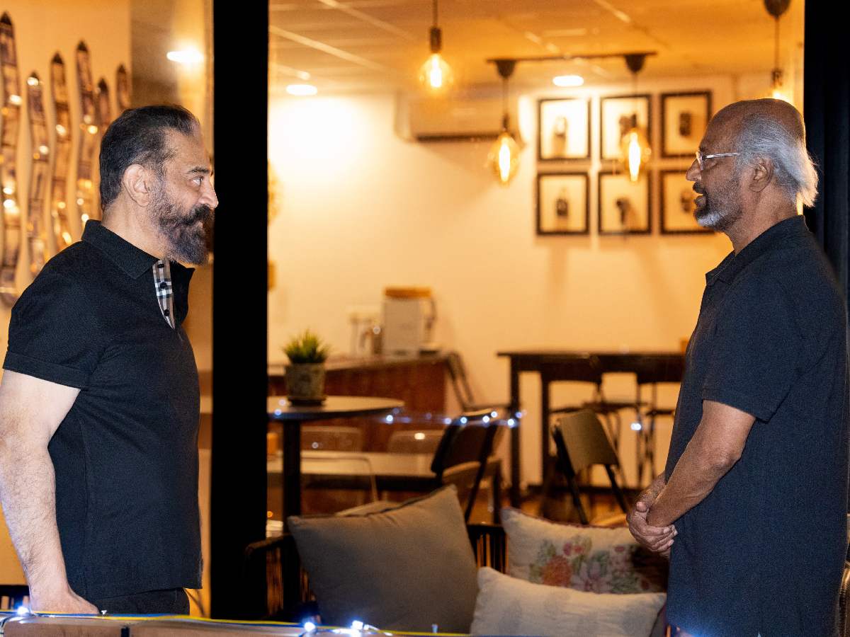 Kamal Haasan: Will keep looking for good script for Rajinikanth 1 Rajinikanth and Kamal Haasan