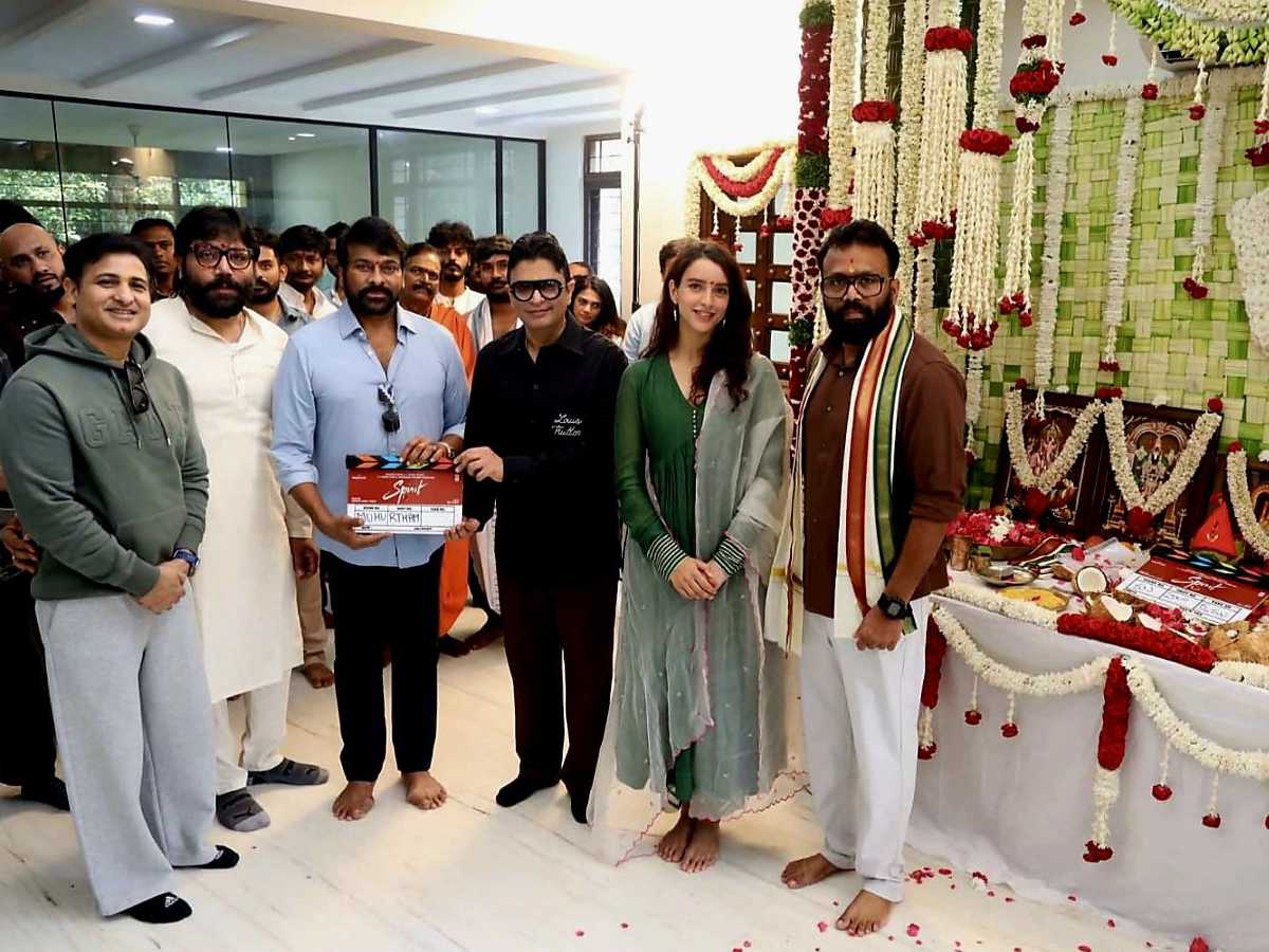 Spirit: Prabhas – Vanga’s film kicks off with muhurtham shot