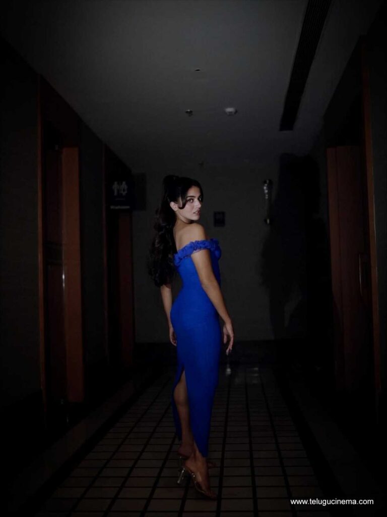 Wamiqa Gabbi in a blue outfit
