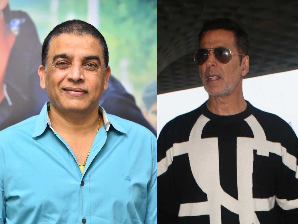 Dil Raju confirms only Akshay Kumar film 1 Dil Raju and Akshay Kumar