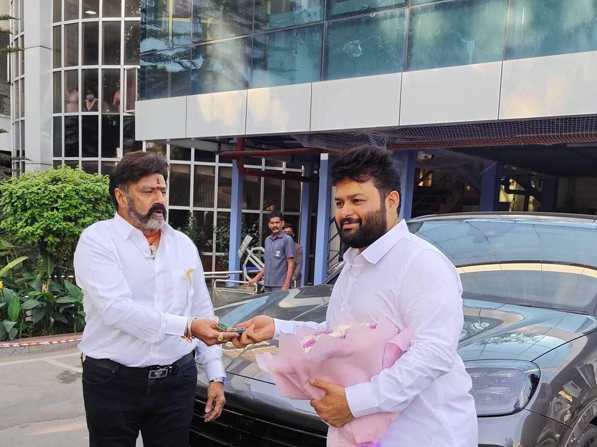 Thaman and Nandamuri Balakrishna