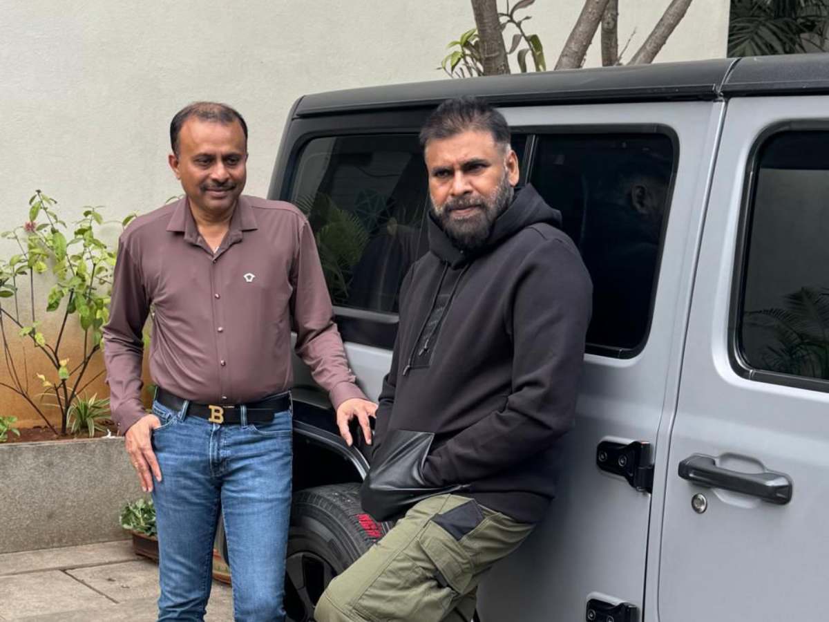 Pawan Kalyan with TG Vishwa Prasad