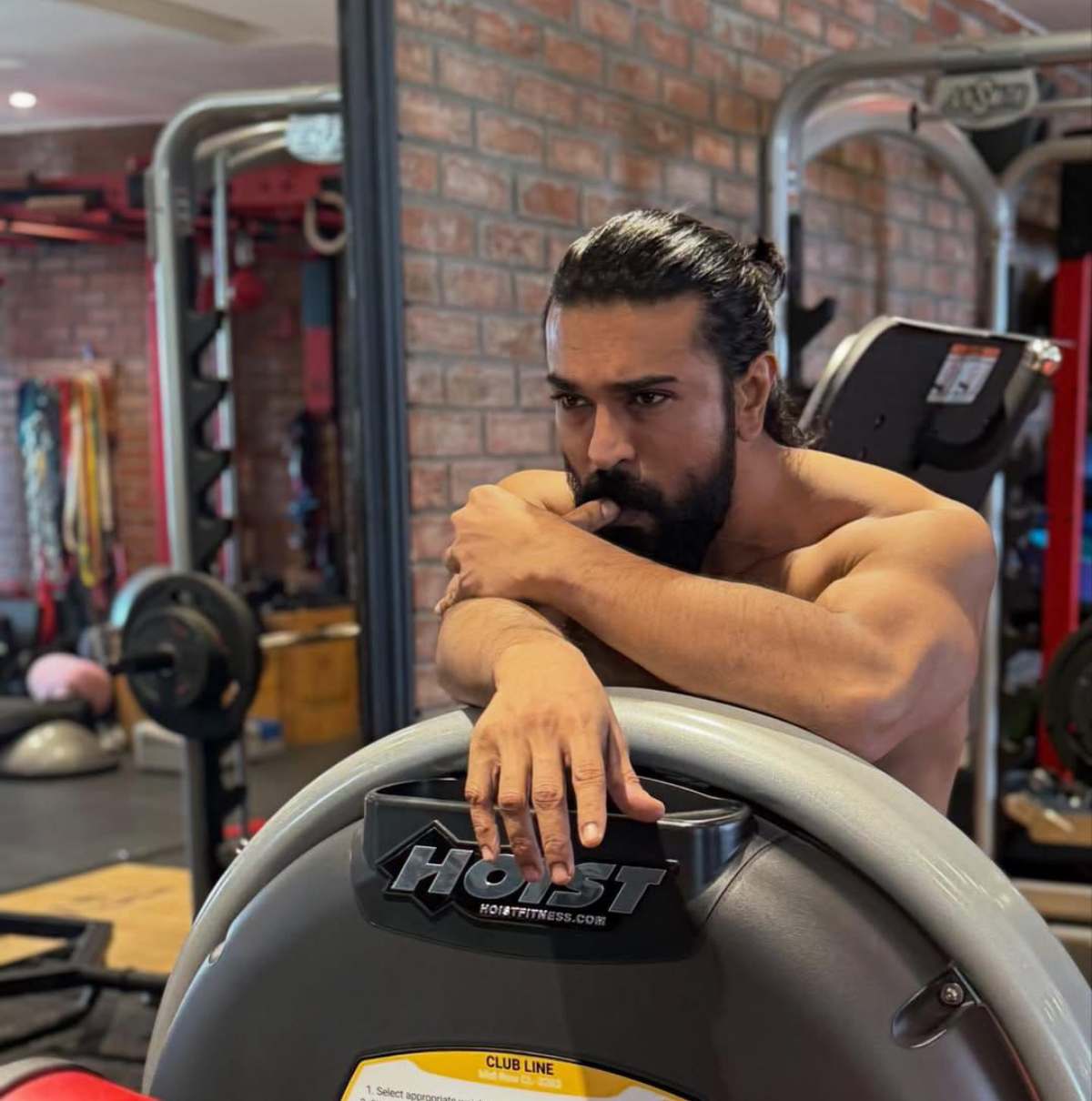 Ram Charan is ready for the next challenge for Peddi 2 ramcharan gym jan172026 long