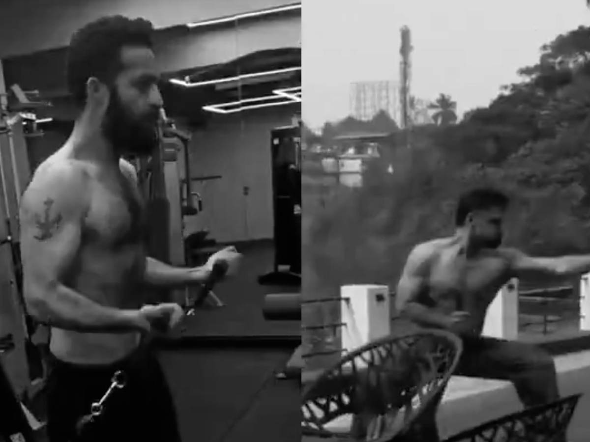 Tovino Thomas's workout fuels 'Dragon' buzz 1 Tovino Thomas and NTR