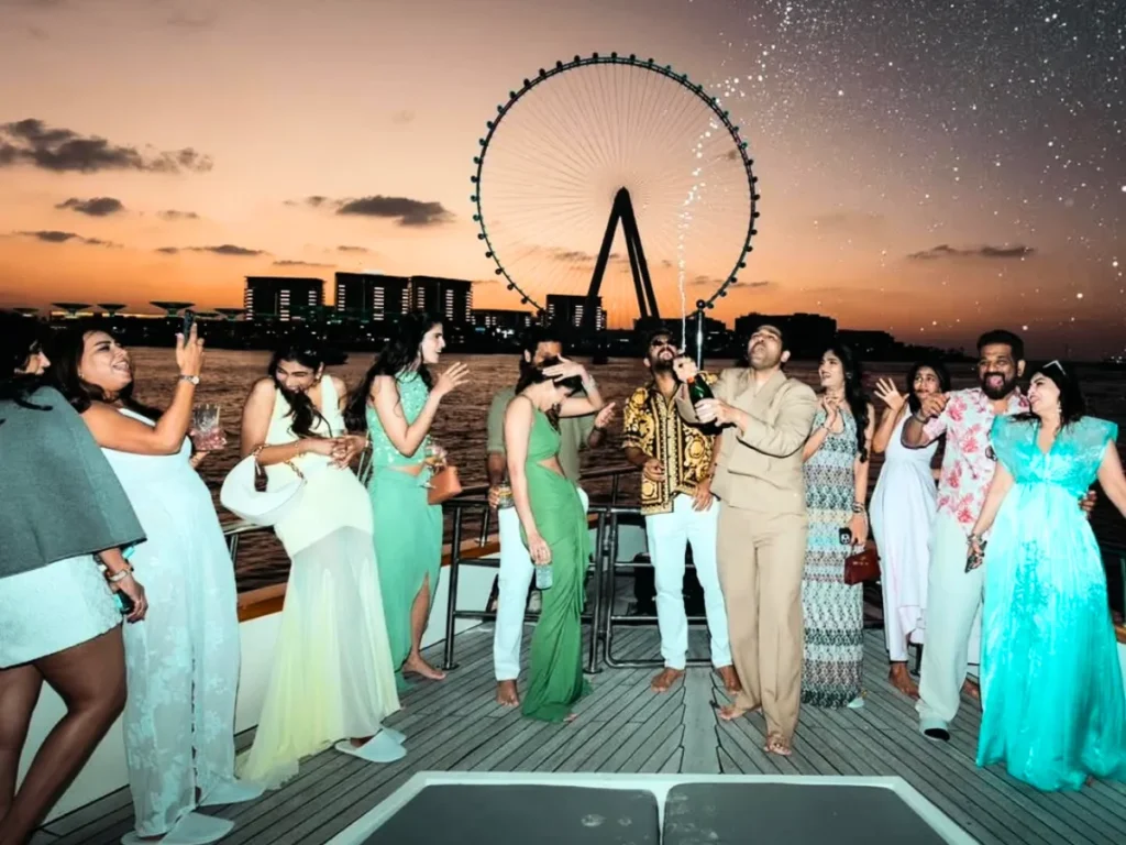 Allu Arjun borthers Dubai Party