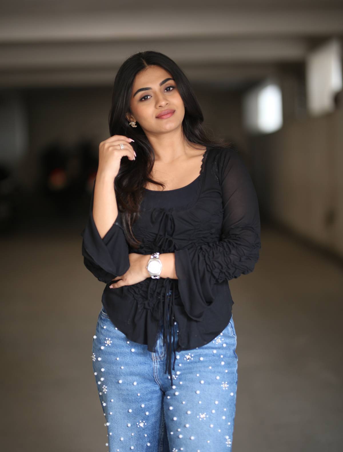 Nayan Sarika: My role in Vishnu Vinyasam has many shades 1 Nayan Sarika