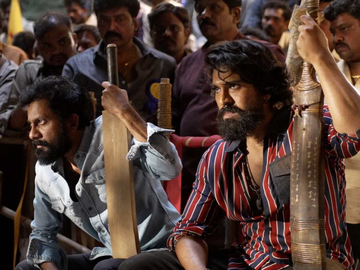 Ram Charan with Buchi Babu