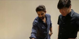 Allu Arjun with Tomatsu Kosano