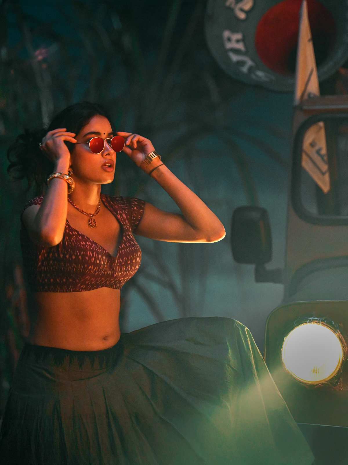 Janhvi Kapoor’s BTS glimpse from Peddi