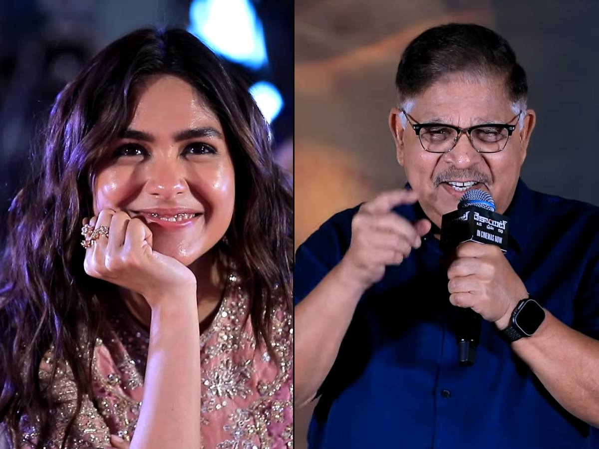 Allu Aravind asks Mrunal Thakur to marry a local star 1 Allu Aravind asks Mrunal Thakur to marry a local star