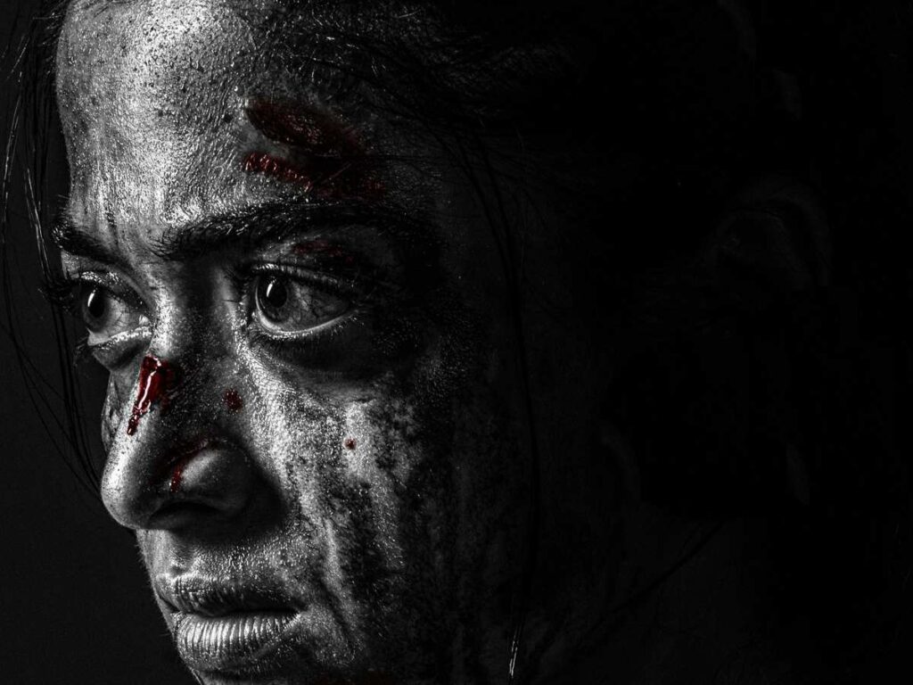 Rashmika Mandanna turns fierce in 'Mysaa' birthday poster 1 rashmikamandanna mysaa apr526