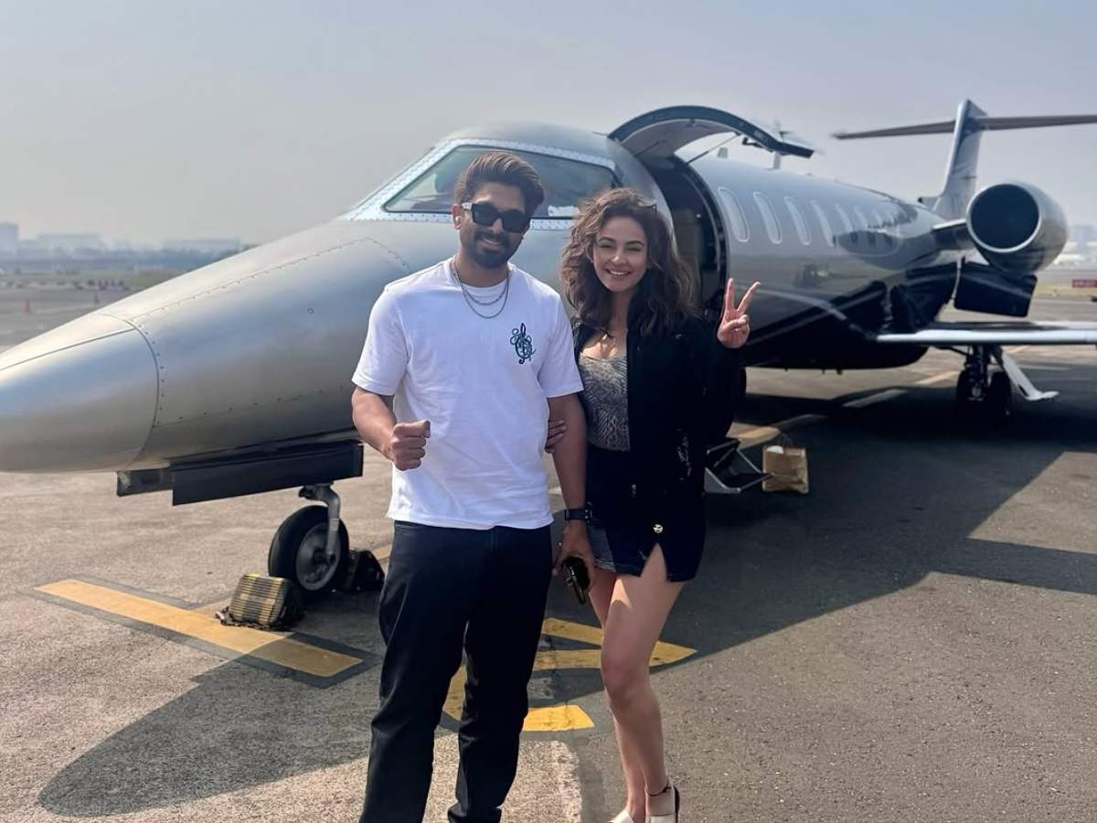 Allu Arjun and Seerat Kapoor