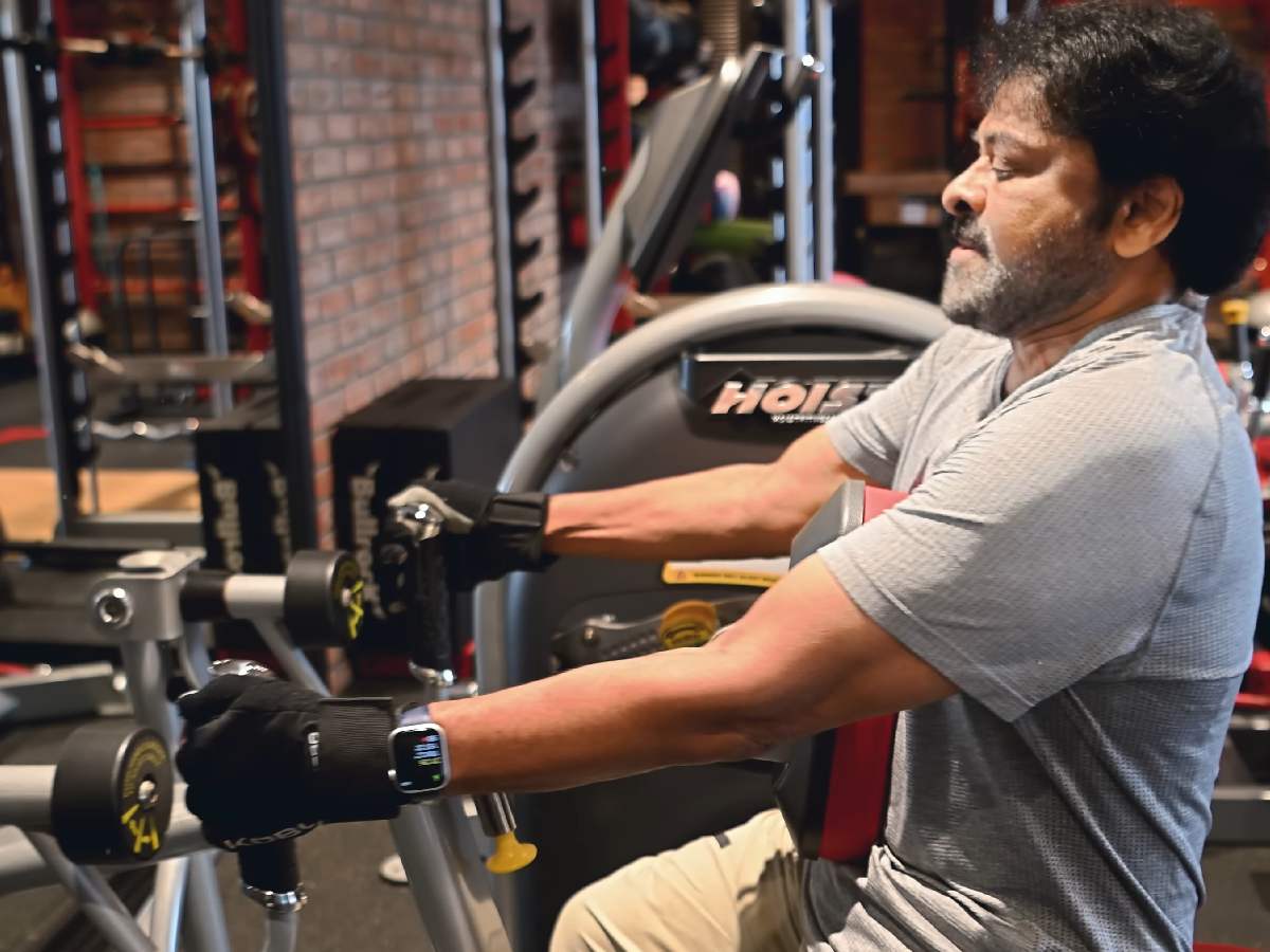 Megastar Chiranjeevi undergoes physical training for Chiru158 1 Megastar Chiranjeevi undergoes physical training for Chiru158