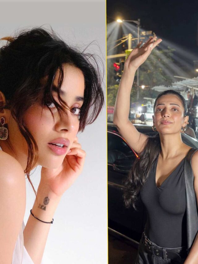 Janhvi Kapoor and Shruti Haasan